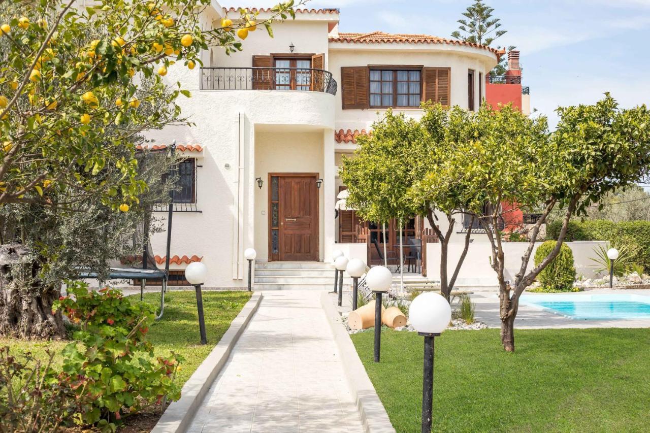 Hriska Luxury Villa Ixia  Exterior foto